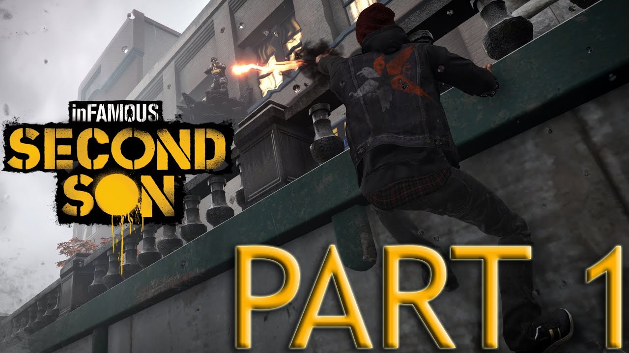 Infamous: Second Son Walkthrough PART 1 - Bio Terrorists Escape!