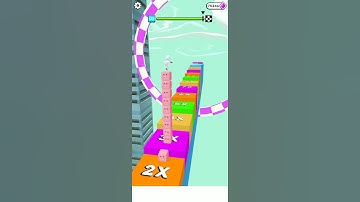 Cube Surfer! (IOS/Android) Gameplay Walkthrough All Levels Eps 128 #Shorts