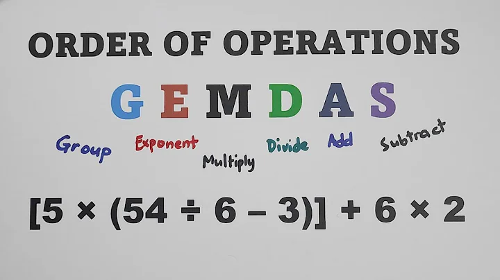 GEMDAS - Simplifying Expressions: Performing 2 or more Operations