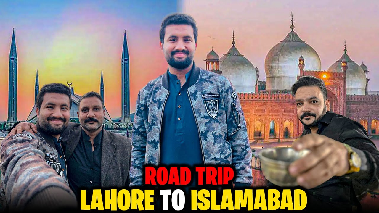 Epic Road Trip from Lahore to Islamabad on GT Road 🚗✨ Cities, Food & Amazing Views | ENGRMOIZ 🌄