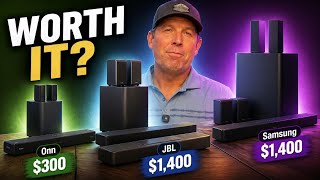 $200 Walmart Soundbar vs Premium $1,400 Speakers | Real Test