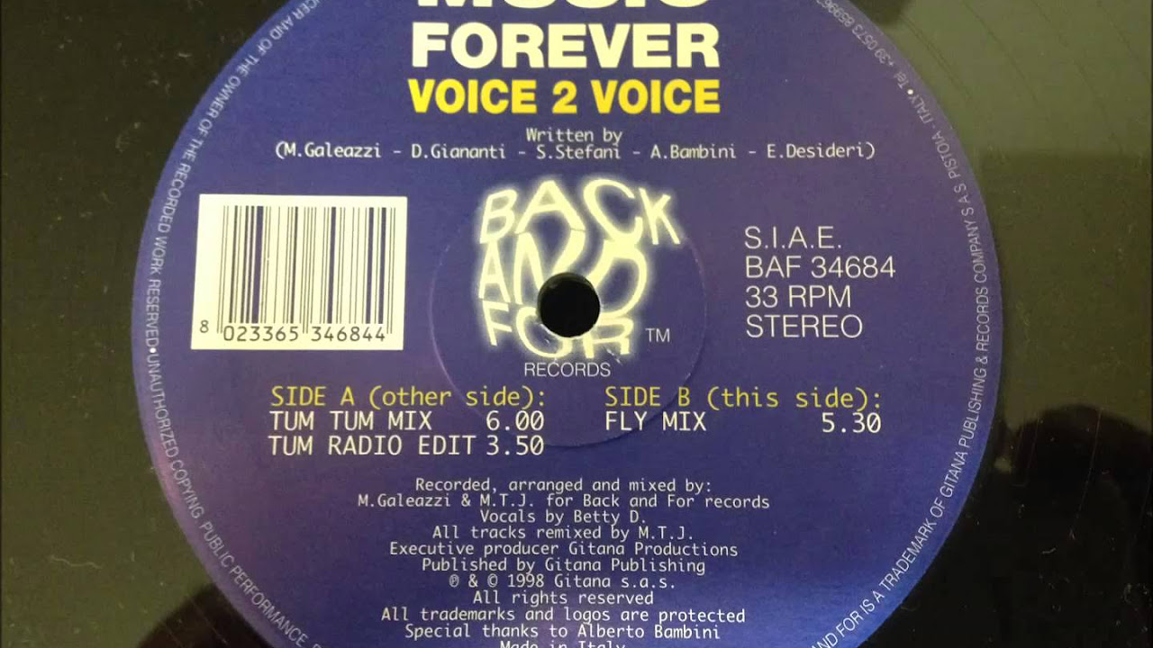 Voice 2 Voice - Music Forever