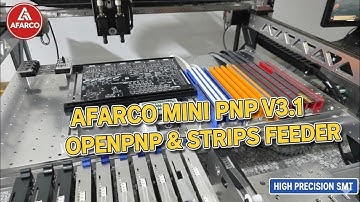Setup Strips Feeder on AFARCO MINI PNP V3.1 | OpenPnP Desktop Pick and Place
