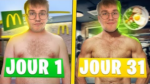 J'AI 1 MOIS POUR CHANGER DE PHYSIQUE (transformation physique)