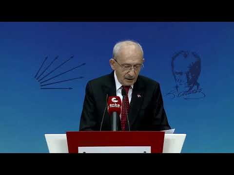 GENEL BAŞKANIMIZ KEMAL KILIÇDAROĞLU, GÜNDEME İLİŞKİN DEĞERLENDİRMELERDE BULUNUYOR