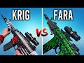 KRIG 6 vs FARA 83 Comparison! Best Long Range? - In-Depth Stats and BEST Class Setup Guide Warzone