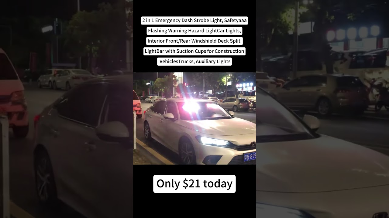 Emergency Car Lights - Strobe & Police Style 