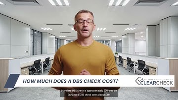 How much does a DBS check cost?