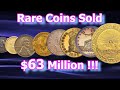 Fantastic $63 Million Rare Coin Auction Highlights