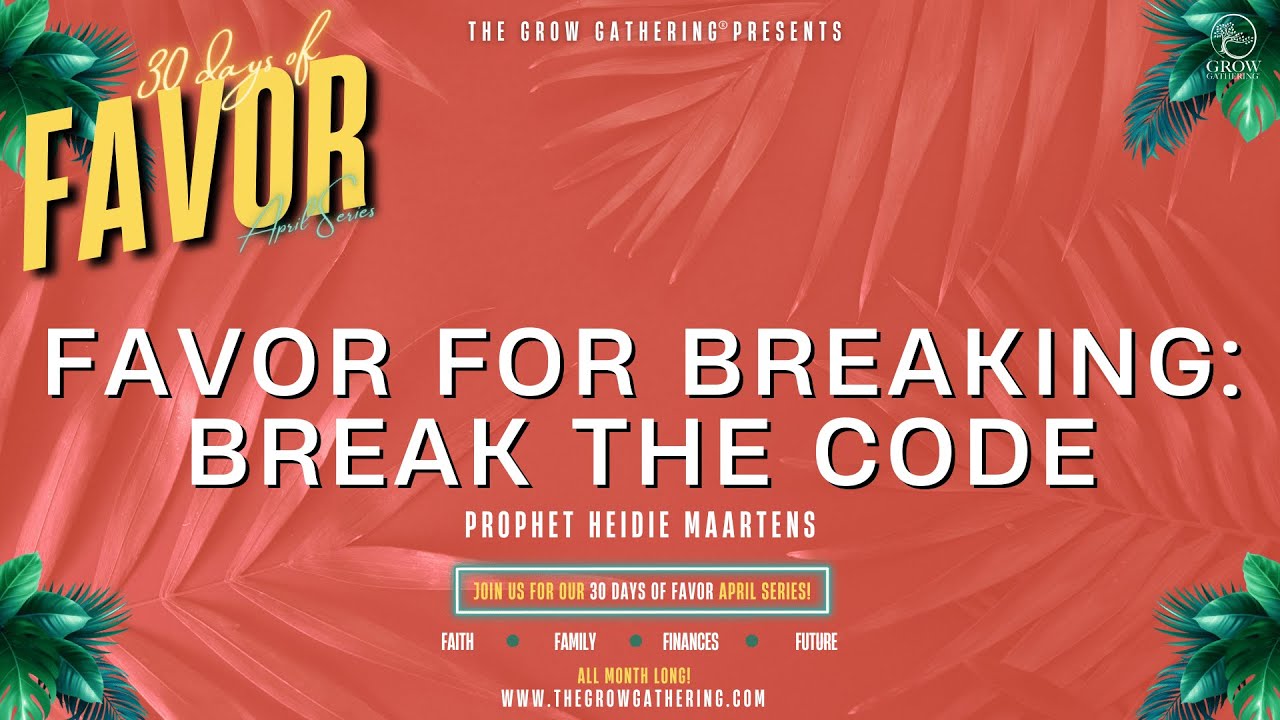 Favor for Breaking: Break the Code - YouTube
