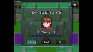 [DevLog] RPG Maker MZ Plugin RPG Stats & Skills: Skill Check Teaser