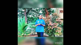 A song on nature by Sirisha Cheruvu, NSS volunteer #nss #bhavans