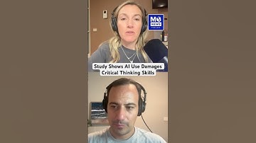 Study Shows AI Use Damages Critical Thinking Skills