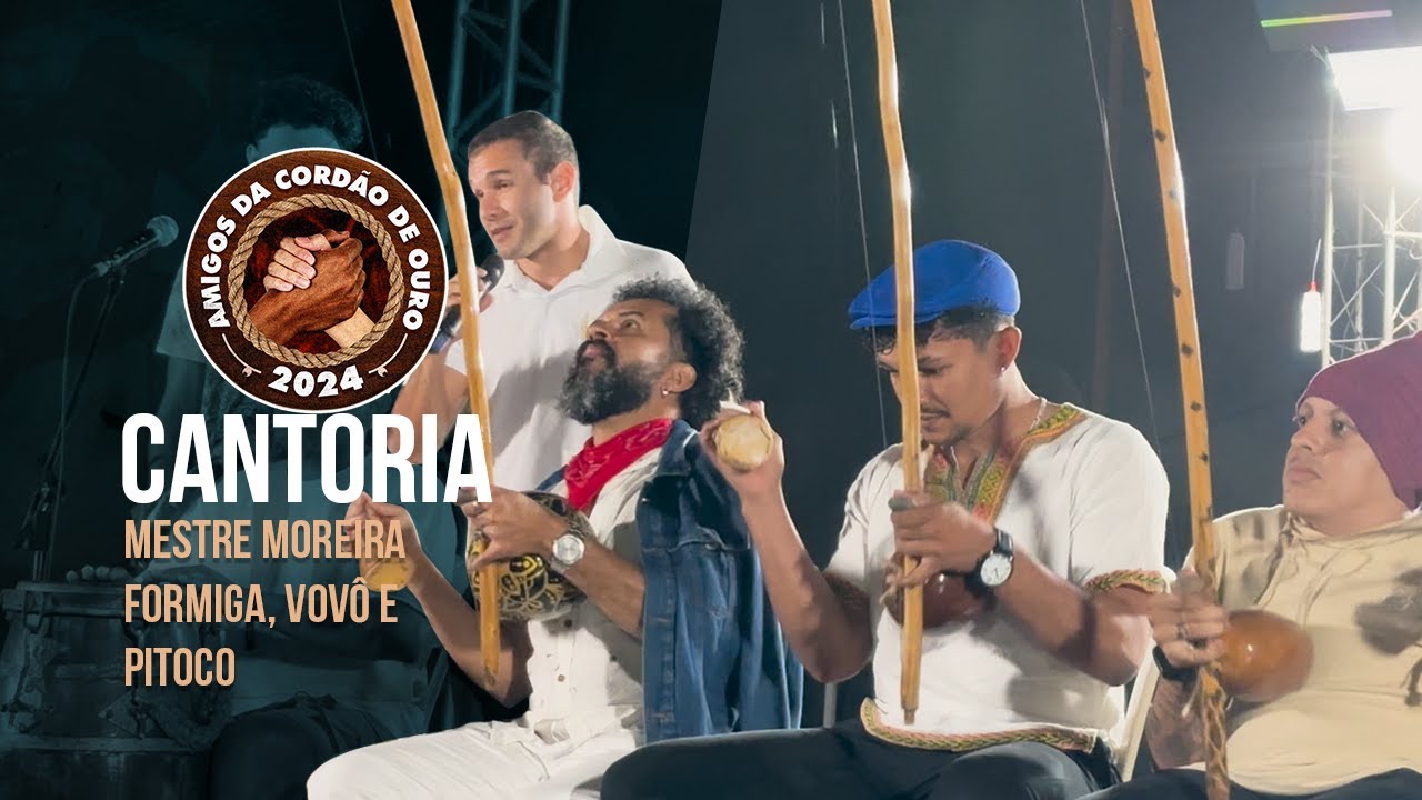 Cantoria - Amigos da Cordão de Ouro 2024 - Mestre Moreira, Formiga, Vovô e Pitoco