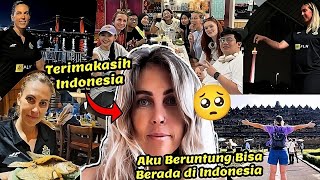 'Aku Sangat Beruntung' Indre Sorokaite Terharu bisa Mengukir Momen Indah saat di Indonesia