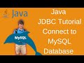 Java JDBC - Connect to MySQL Database in IntelliJ with Java