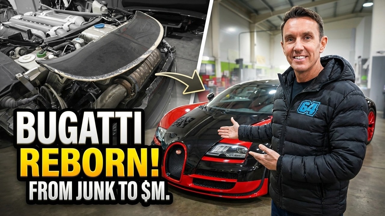 BROKEN MANSORY BUGATTI — Can We Actually Fix This? - YouTube