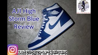 Air Jordan 1 High Storm Blue UA Review ⛈