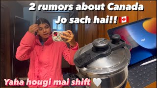 Kya sach me Canada me job nahi hai ? | New place move in | haters ki soch ki jagah mil gayi 💀🤣