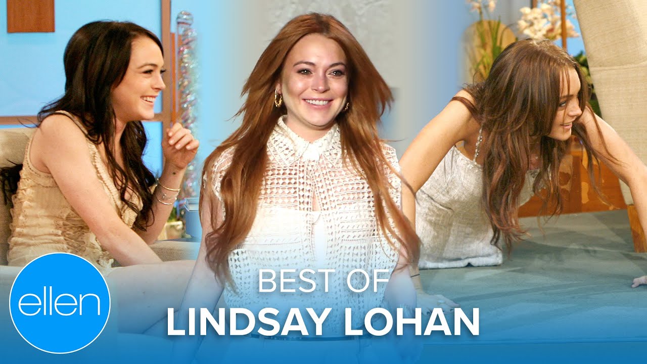 Lindsay Lohan's Best Moments on the 'Ellen' Show
