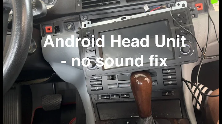 Android Head Unit - NO sound?