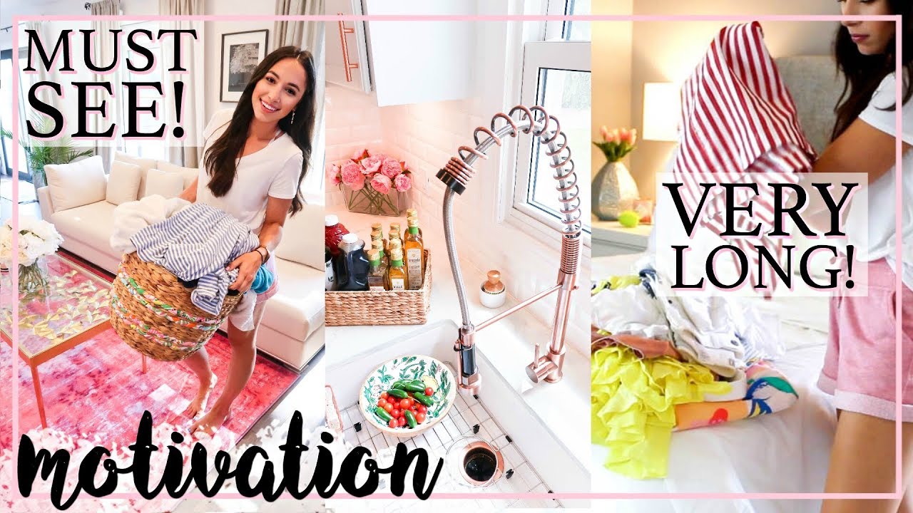 ALL DAY CLEAN WITH ME! ULTIMATE CLEANING MOTIVATION WITH GOOD MUSIC | Alexandra Beuter