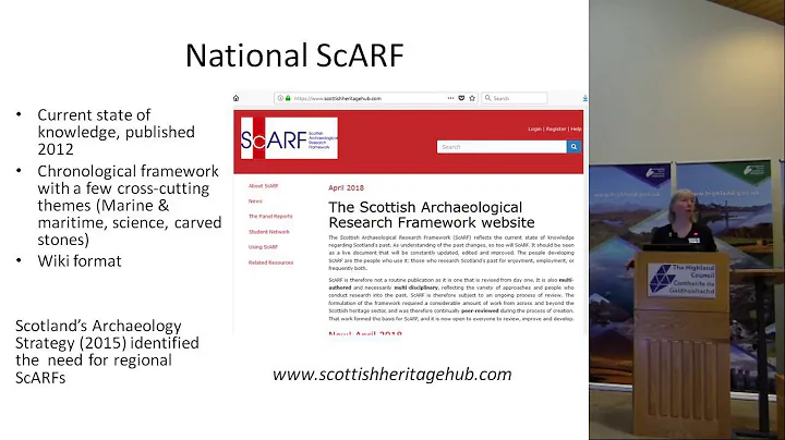 Sources - Susan Kruse - Highland Archaeology SCARF...