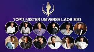 Top12 Mister Universe Laos 2023