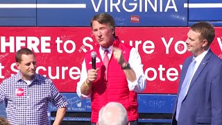 Gov. Glenn Youngkin weighs in on upcoming Virginia General Election