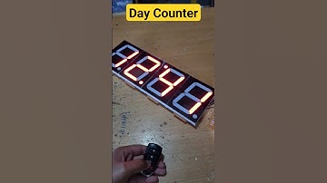 Digital Clock and Day counter using Arduino