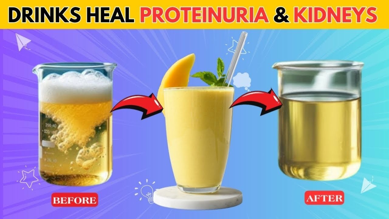 Top 9 Drinks To Stop Proteinuria and Heal Your Kidneys | Kidney Health ...
