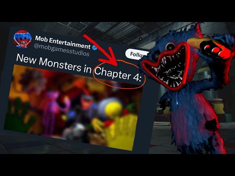 Poppy Playtime Chapter 4 - New Monsters Revealed Early!