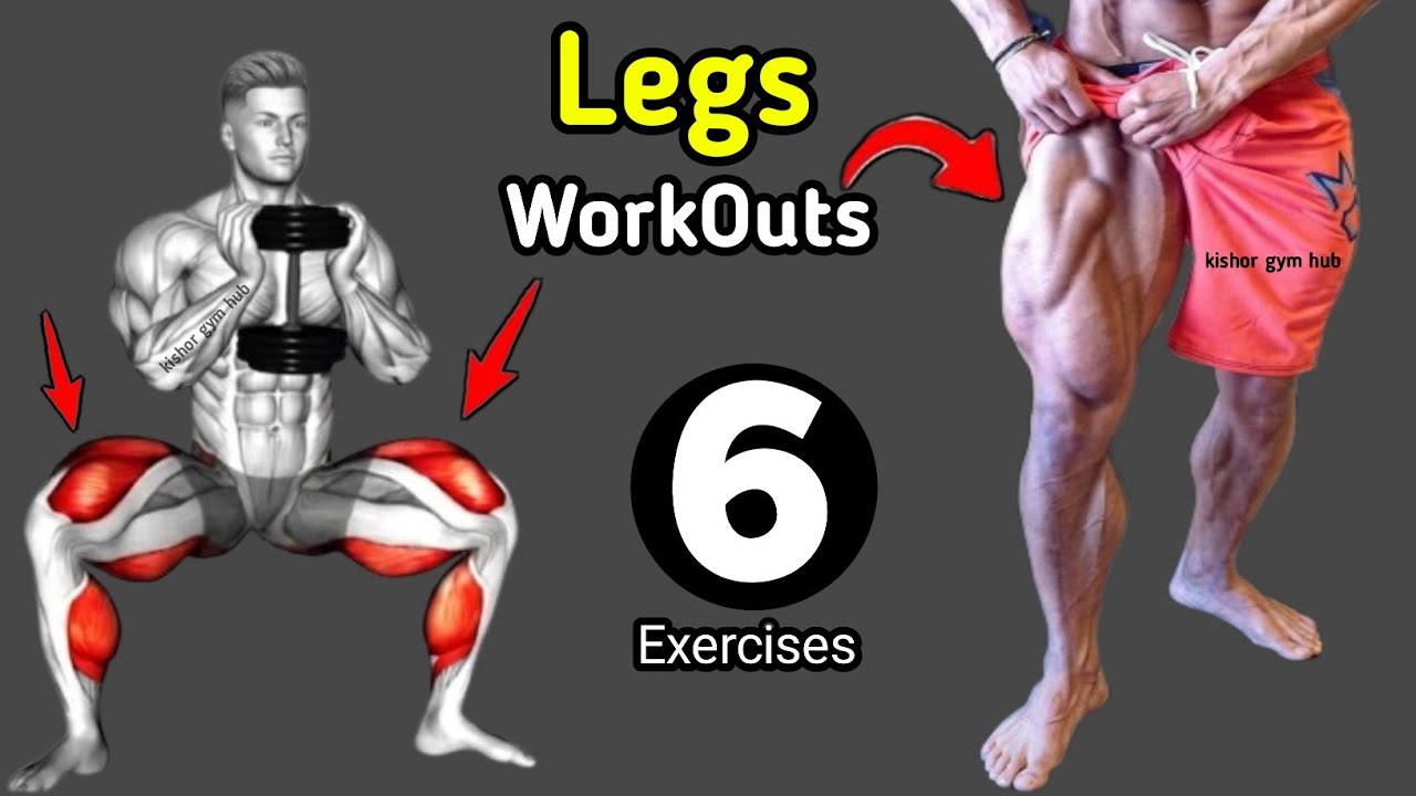 “6 Best Leg Exercises for Massive Quads, Hamstrings & Calves” - YouTube
