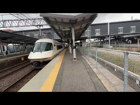 近鉄21000系UL01編成 158列車大阪難波行き特急アーバンライナー 桑名(E13)発車