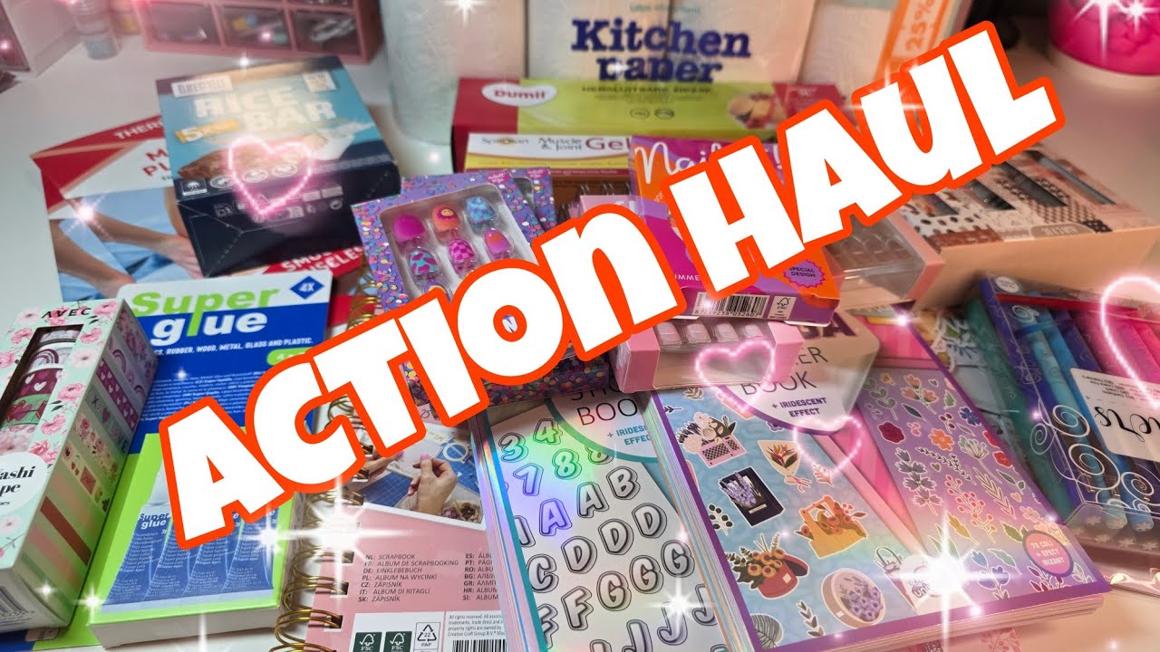 Action HAUL Januar '26 ! Scrapbooking, Planner Zubehör ! #Action #actionhaul 