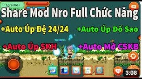 [NRO Java MOD] [2.2.2] Dragon Ball Pro | Cải tiến với nhiều chức năng mới dành cho đệ tử Úp Yardrat