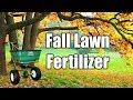 Fall Lawn Fertilizer