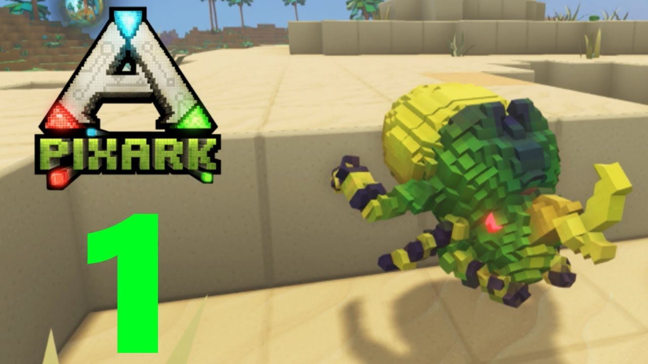 [1] Minecraft + ARK + Dark And Light! (PixARK With Friends) - YouTube