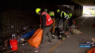 ODOT picks up pace of cleaning homeless camps