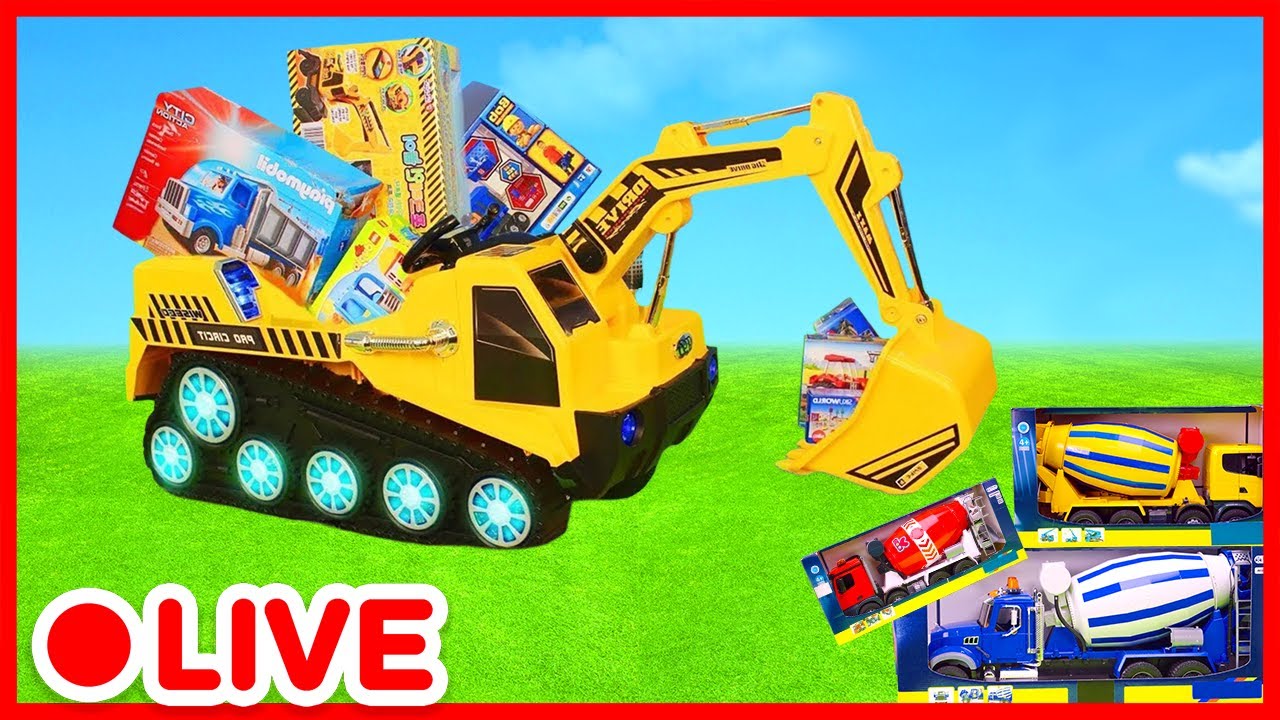 Jouets de Construction pour Enfants 🚧 Camions, Voitures & Camions Ciment  🏗️ Jouet Enfant | Kidibli