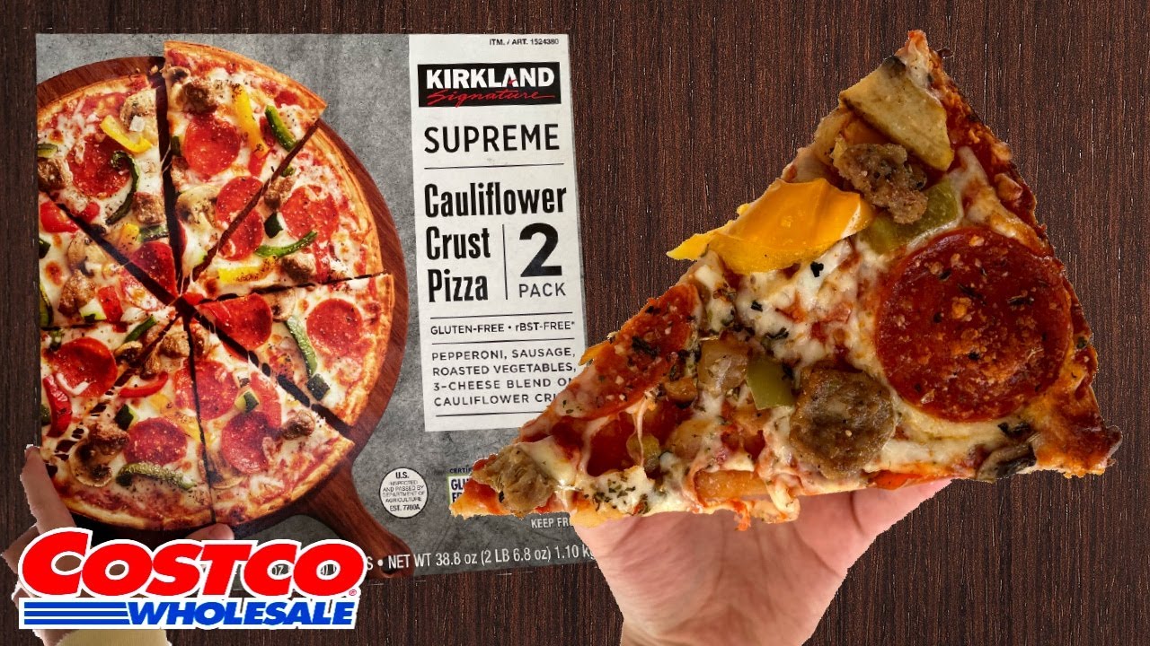 Kirkland Supreme Cauliflower Crust Pizza Costco Product Review Kirkland Supreme Cauliflower Crust Pizza Costco Product Review