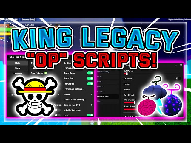 KING LEGACY Script Pastebin 2023 AUTO FARM, QUEST, GHOST SHIP, SEAKING, DUNGEON