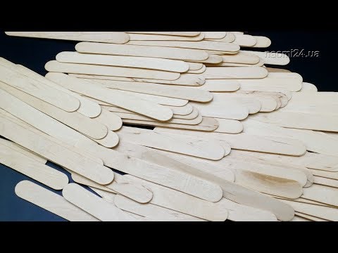 Шпатель деревянный, одноразовый