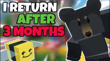 RETURNING TO BEE SWARM SIMULATOR AFTER 3 MONTHS...