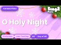 O Holy Night (Karaoke Piano) Key of Ab