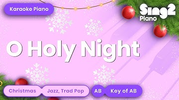 Thumbnail of O Holy Night (Karaoke Piano)