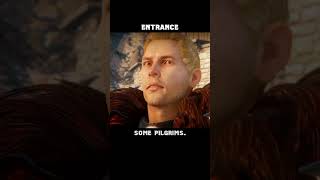 entrance — Dragon age : Inquisition dialogue scene