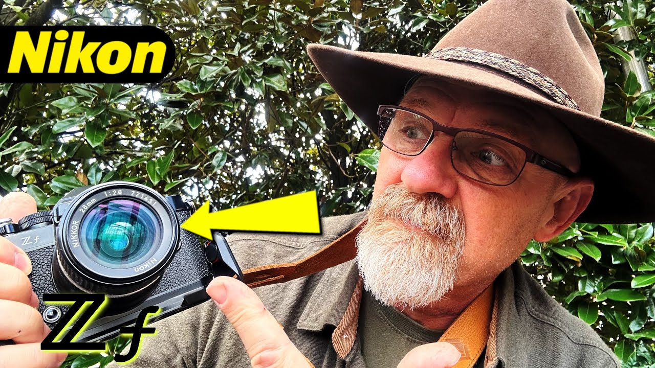 Vintage 28mm AiS Nikkor Lens on a Nikon Zf camera in Chattanooga