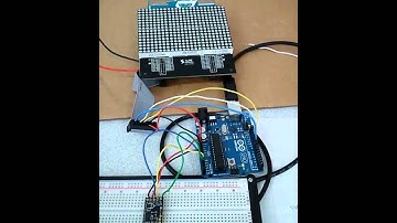 Dot Moving with Accelerometer on SURE led matrix