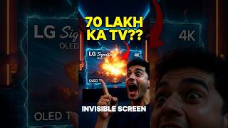 ₹50 Lakh Ka Transparent TV 😳 | Future Ya Showoff? #lg #shorts @agyaat_gyani